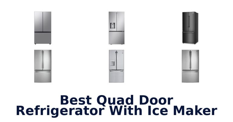 best quad door refrigerator with ice maker