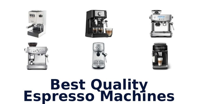 best quality espresso machines
