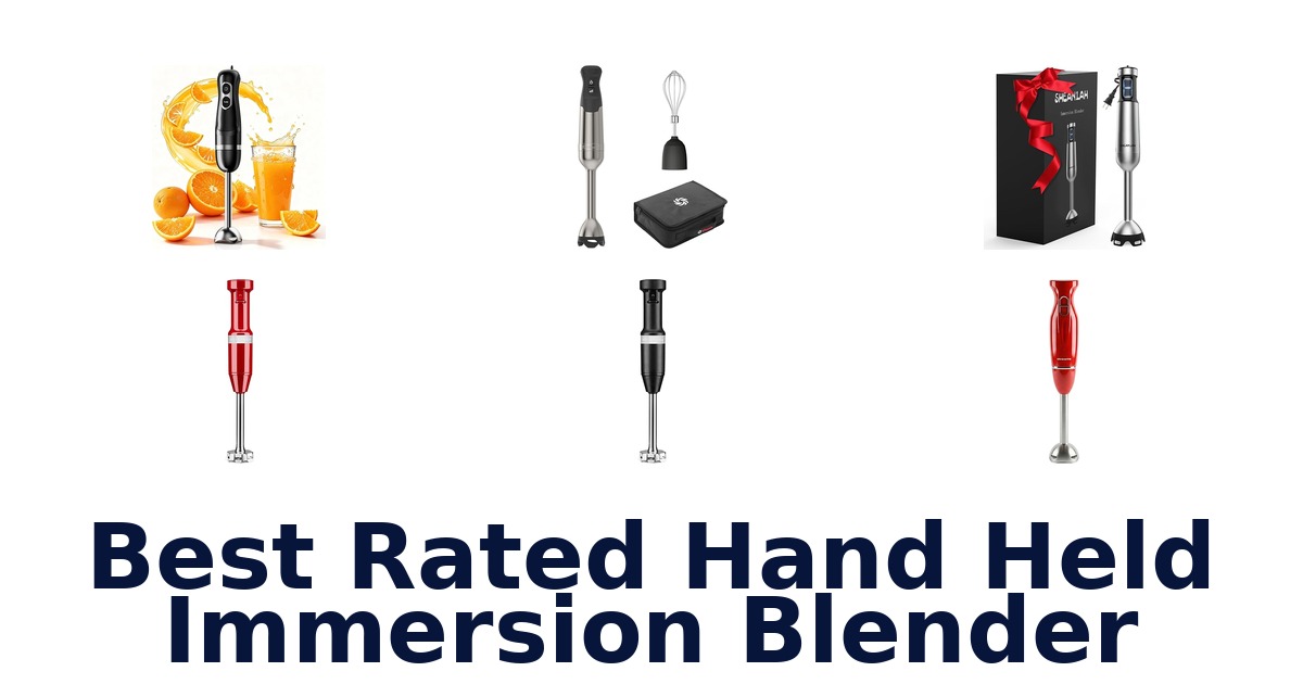 best rated hand held immersion blender