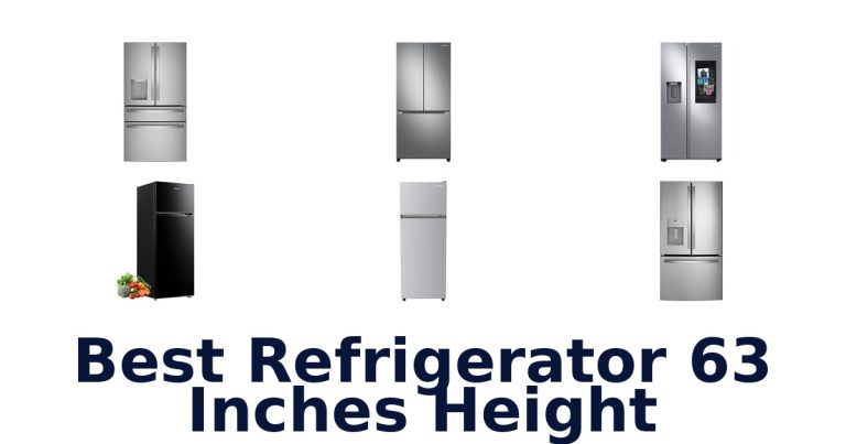 best refrigerator 63 inches height