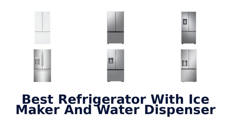 best refrigerator with ice maker and water dispenser