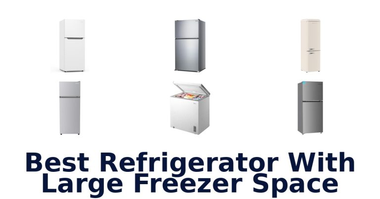 best refrigerator with large freezer space