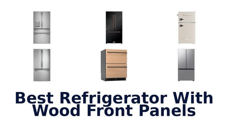 best refrigerator with wood front panels