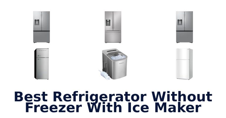 best refrigerator without freezer with ice maker
