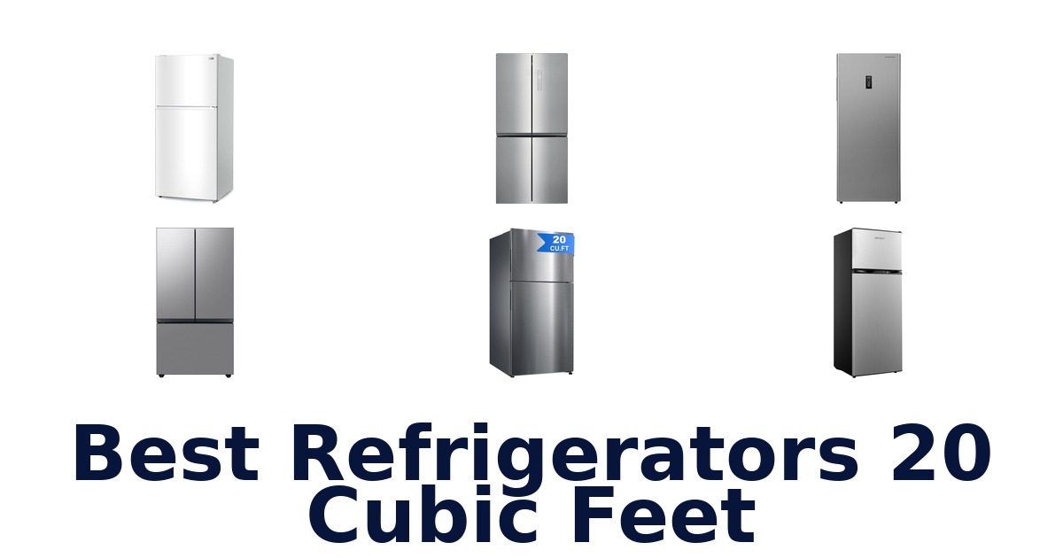 best refrigerators 20 cubic feet