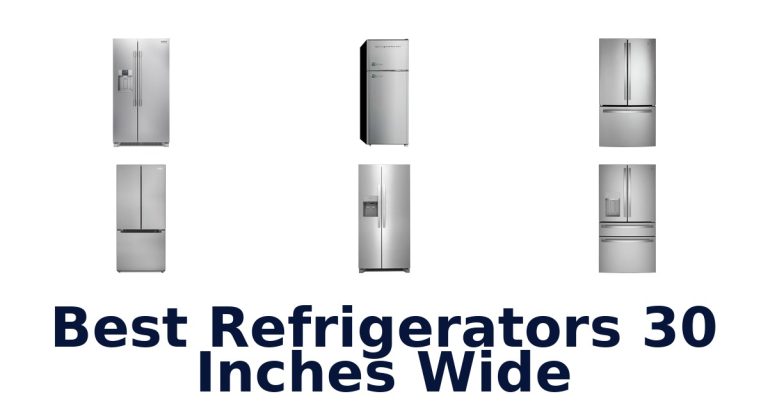 best refrigerators 30 inches wide