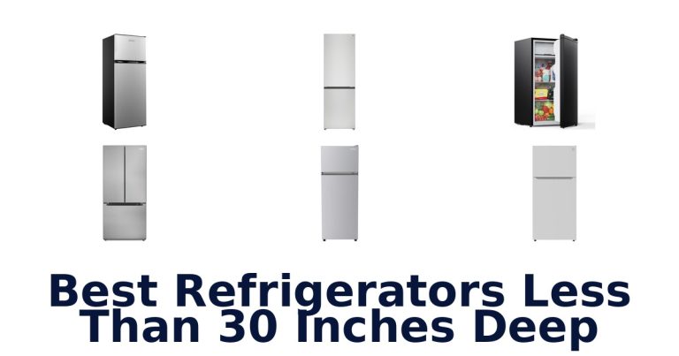 best refrigerators less than 30 inches deep