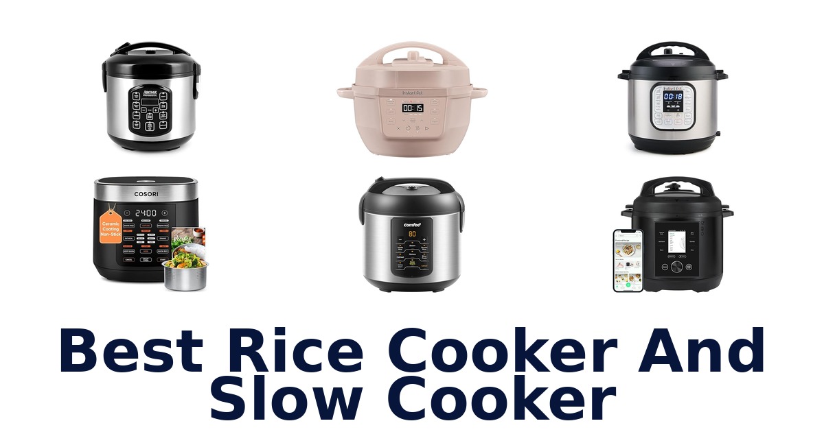 best rice cooker and slow cooker