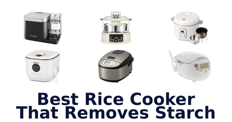 best rice cooker that removes starch