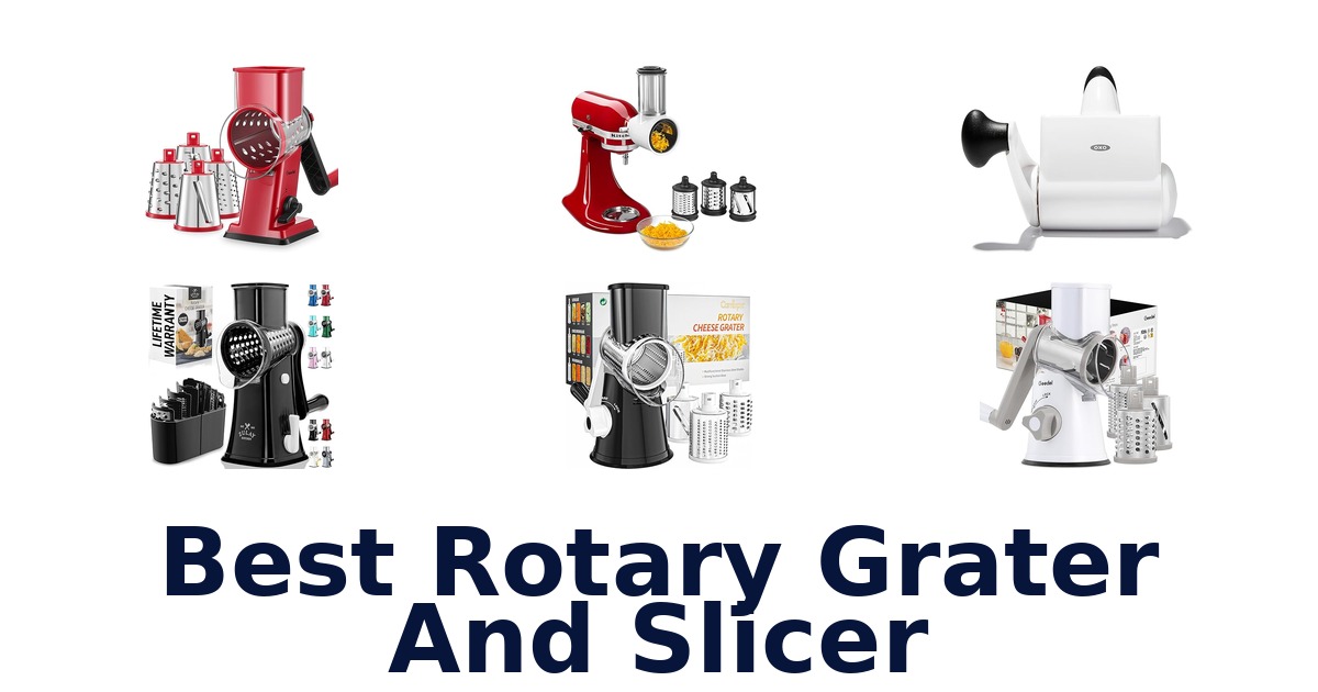 best rotary grater and slicer