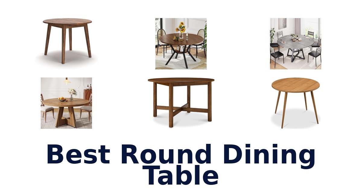 best round dining table