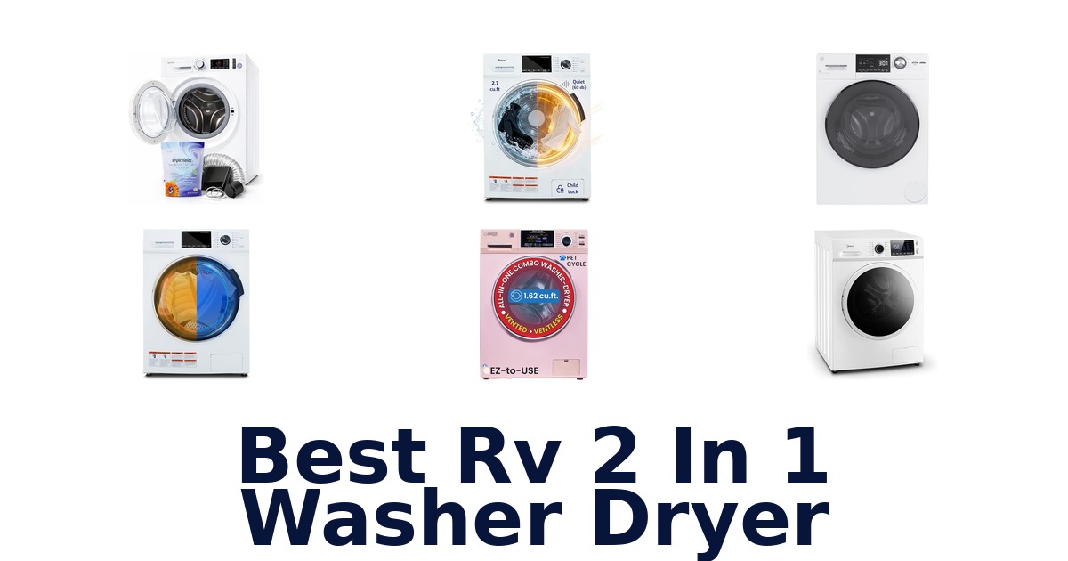 best rv 2 in 1 washer dryer