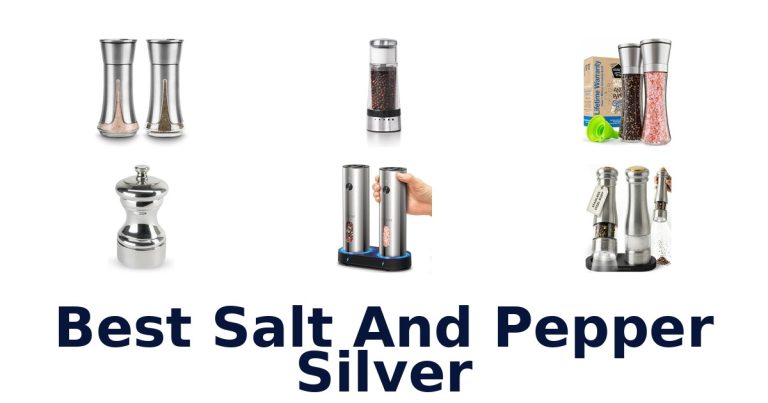 best salt and pepper silver