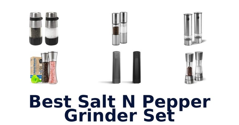 best salt n pepper grinder set