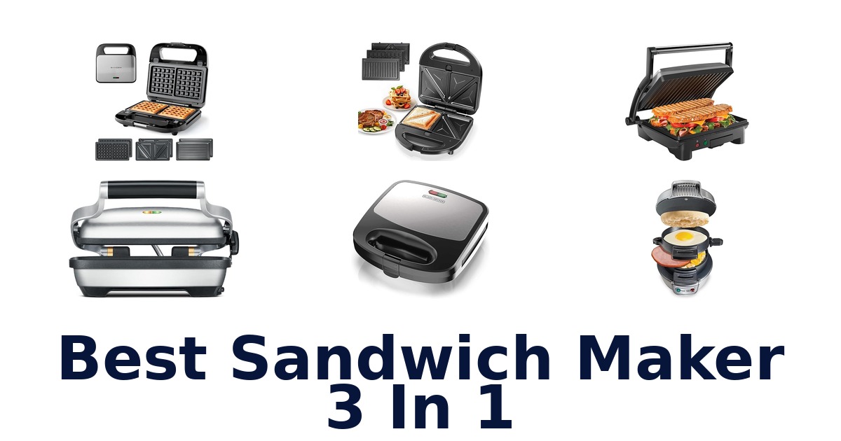 best sandwich maker 3 in 1
