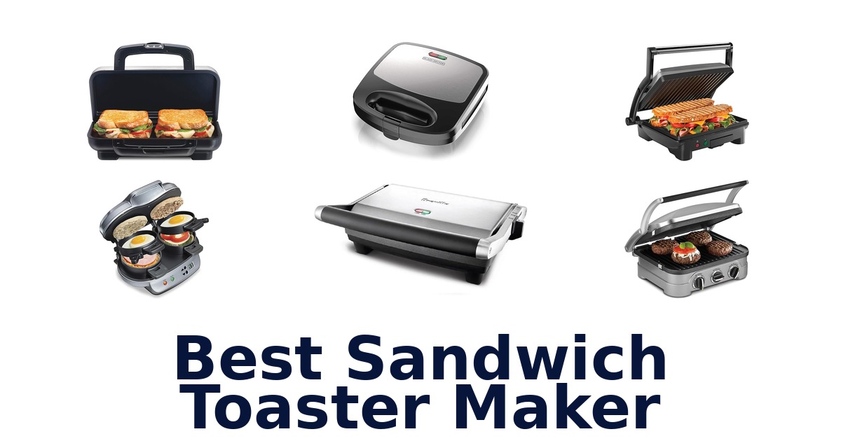 best sandwich toaster maker