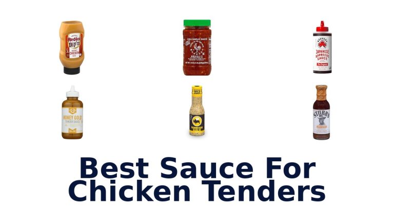 best sauce for chicken tenders