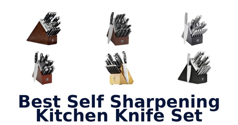 best self sharpening kitchen knife set