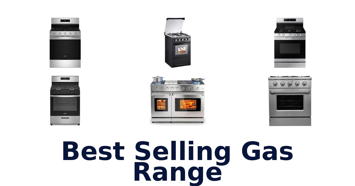 best selling gas range