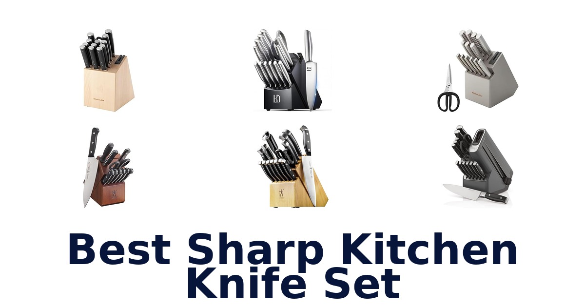 best sharp kitchen knife set