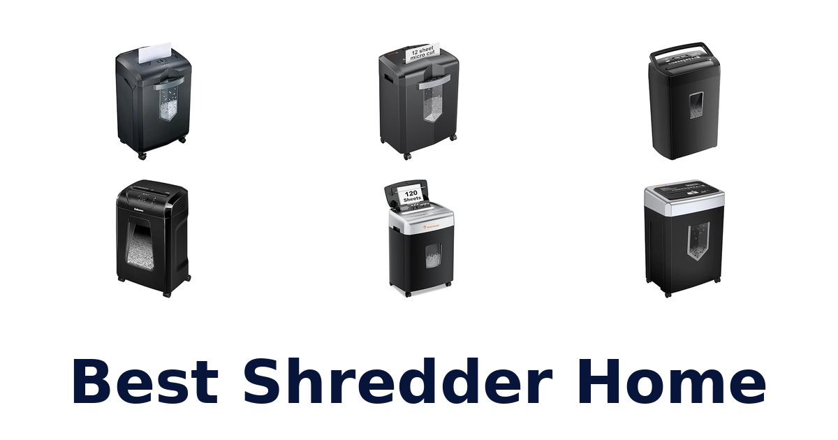 best shredder home