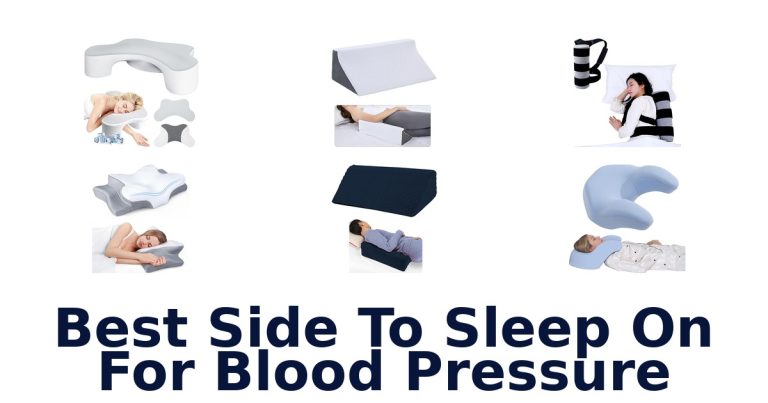 best side to sleep on for blood pressure