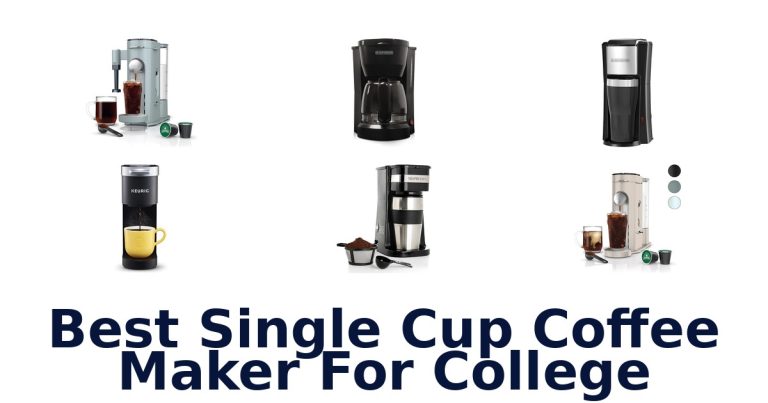 best single cup coffee maker for college