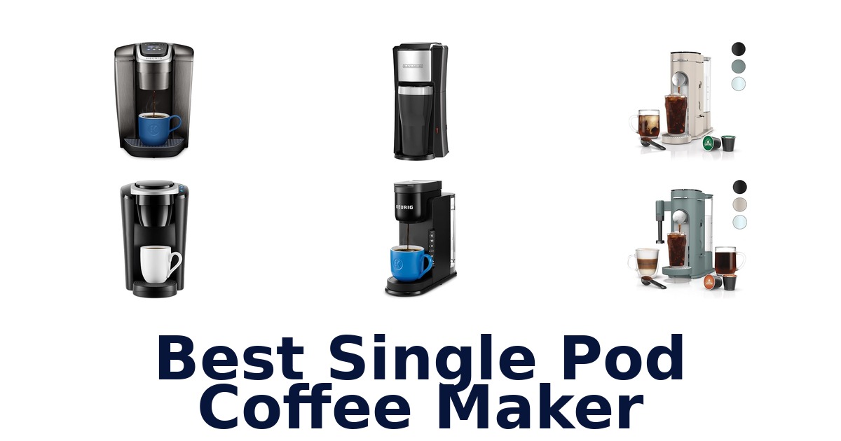 best single pod coffee maker