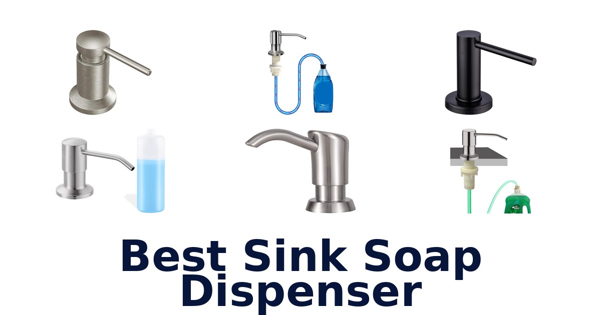 best sink soap dispenser