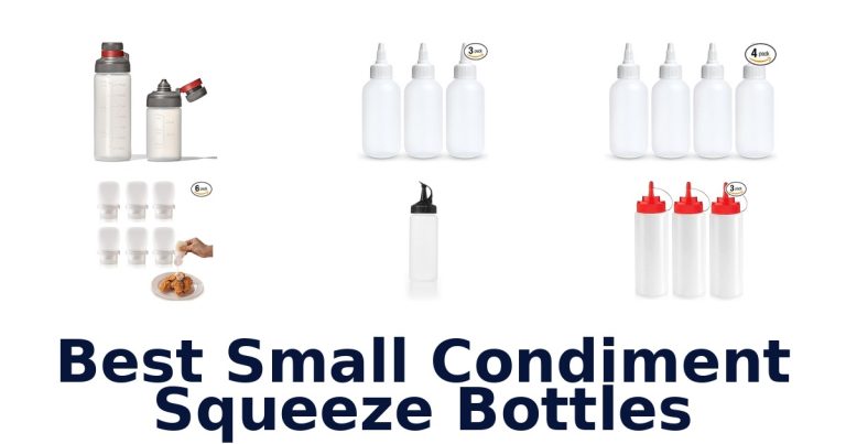 best small condiment squeeze bottles