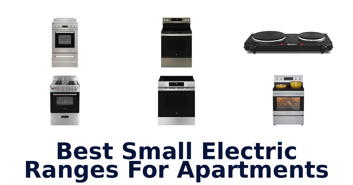 best small electric ranges for apartments