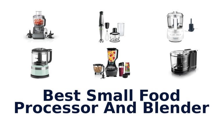 best small food processor and blender