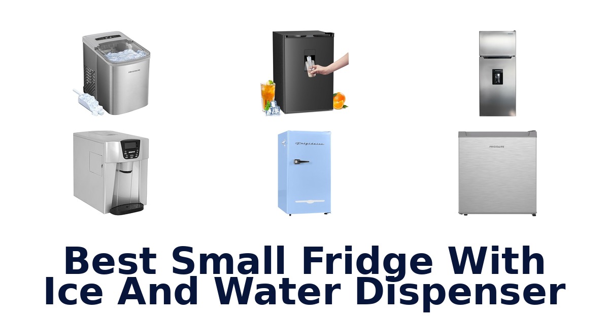 best small fridge with ice and water dispenser