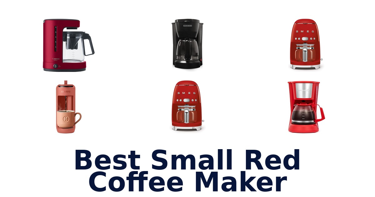 best small red coffee maker