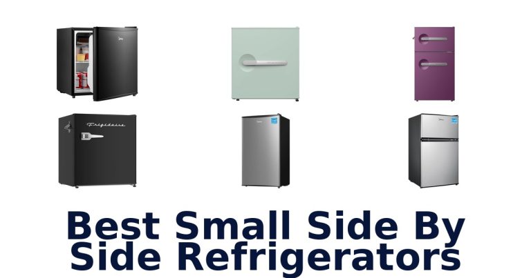 best small side by side refrigerators
