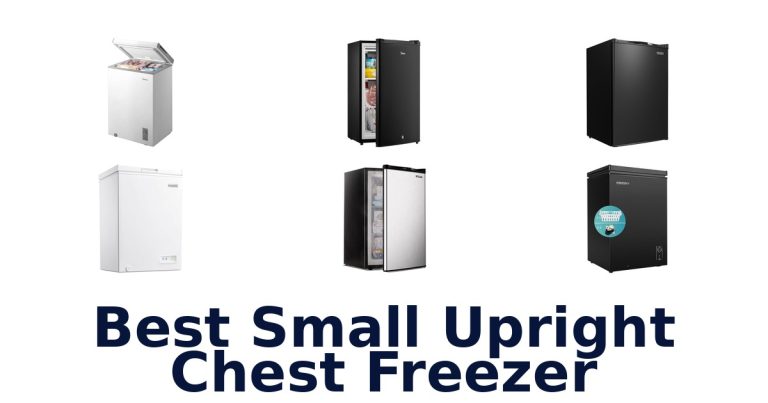 best small upright chest freezer