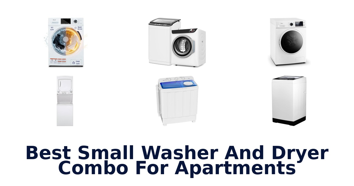 best small washer and dryer combo for apartments
