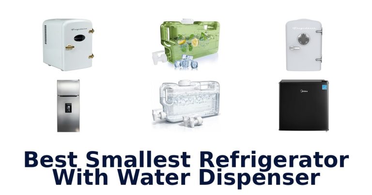 best smallest refrigerator with water dispenser