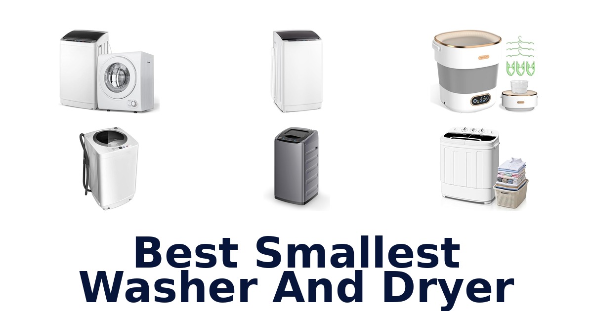 best smallest washer and dryer