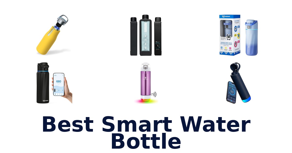 best smart water bottle