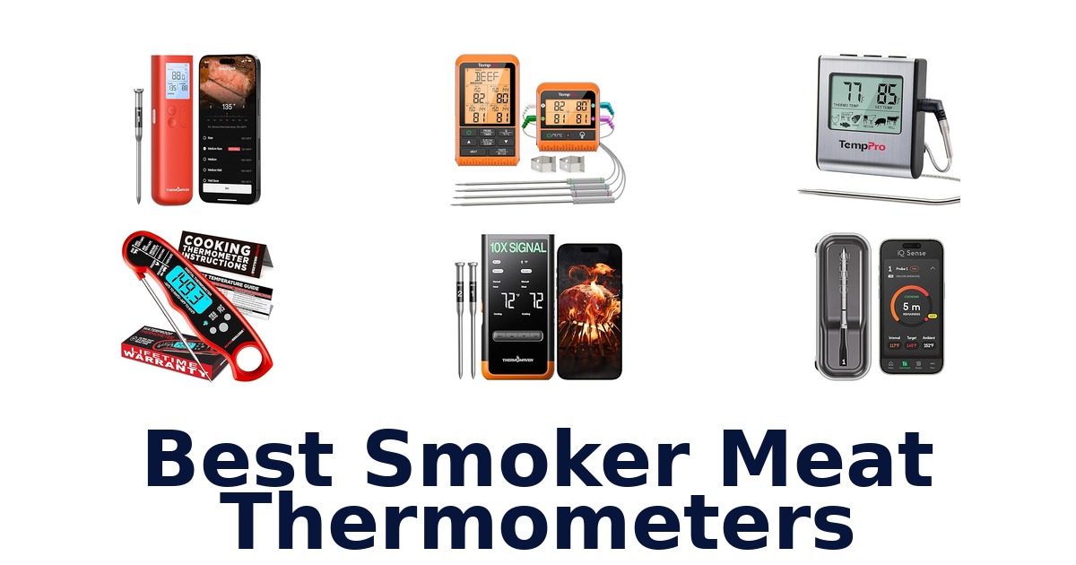 best smoker meat thermometers