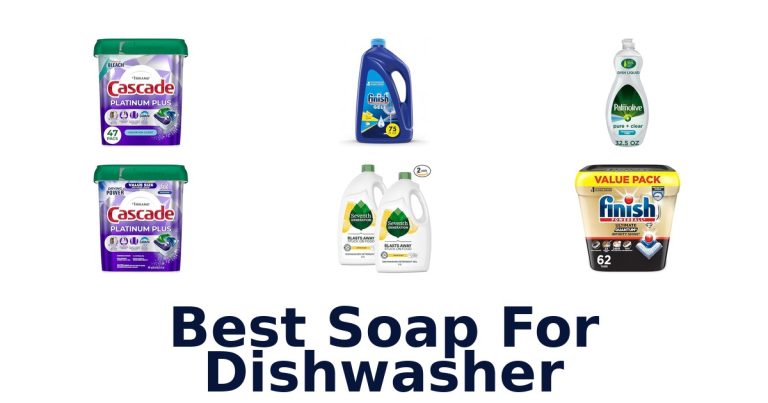 best soap for dishwasher