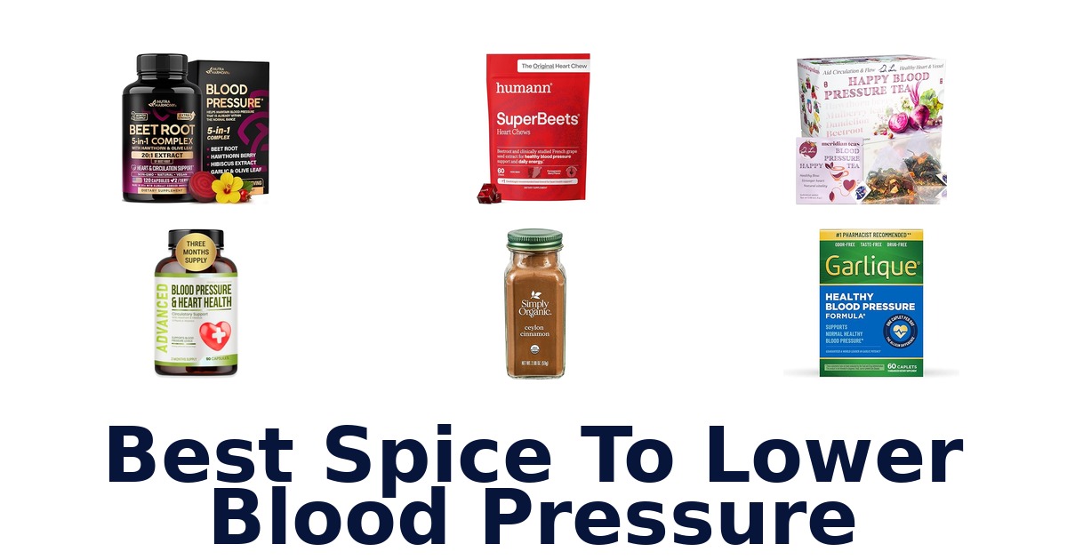 best spice to lower blood pressure