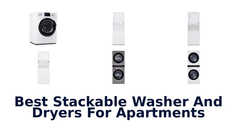 best stackable washer and dryers for apartments