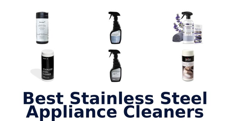 best stainless steel appliance cleaners