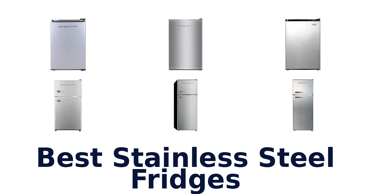 best stainless steel fridges