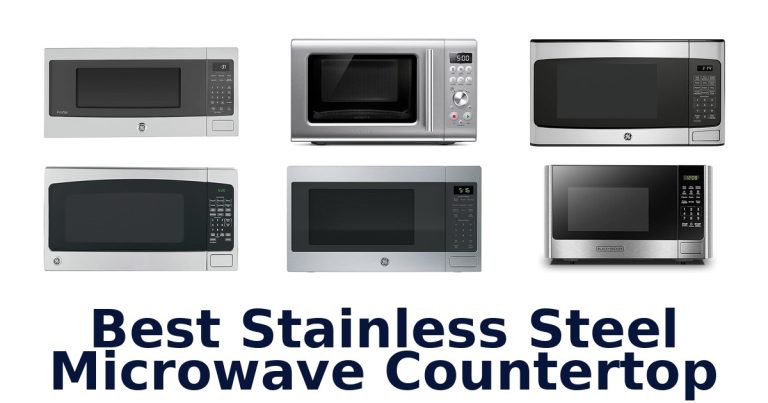 best stainless steel microwave countertop