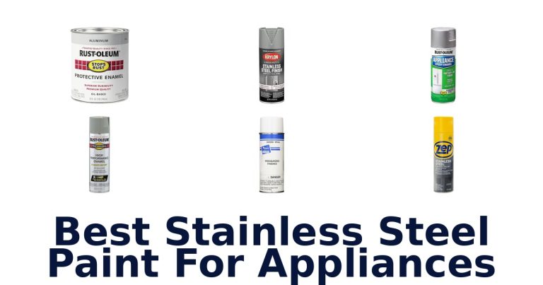 best stainless steel paint for appliances