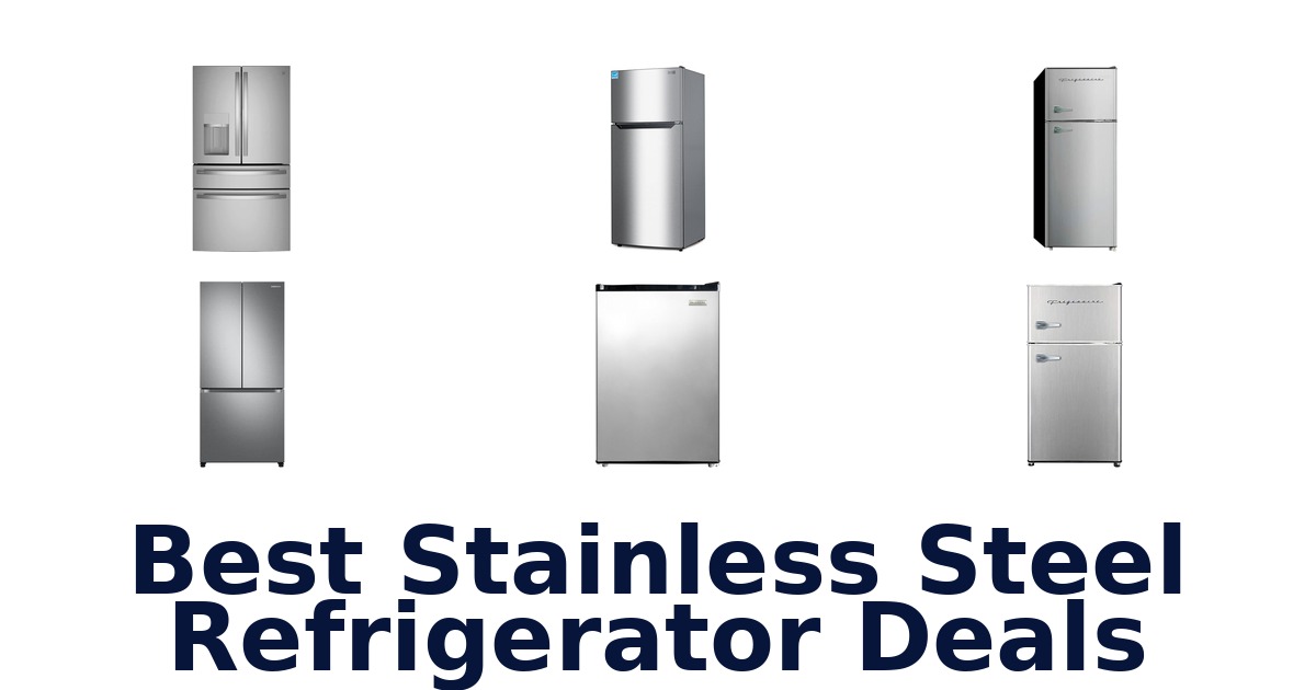 best stainless steel refrigerator deals