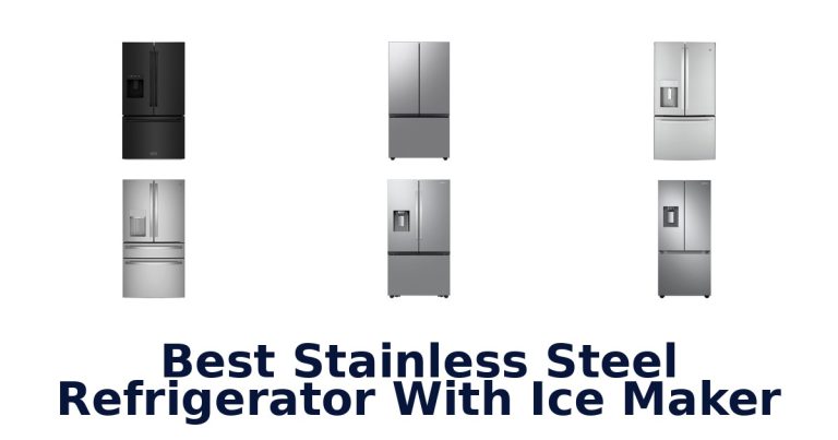 best stainless steel refrigerator with ice maker